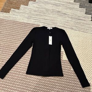 Joah Brown Invisible Zip Long Sleeve XS